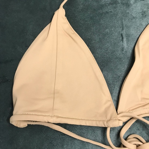 Stone Fox Swim Tropez Bikini Top Tannin Size M Medium New With Tags NWT 1052T - Picture 14 of 16